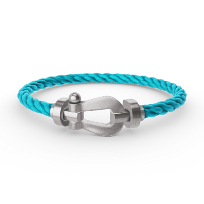[：Polaidi Jewelry]FORCE LARGE HORSESHOE NO DIAMOND BRACELET SILVER