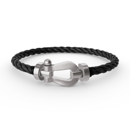 [Polaidi Jewelry]FORCE LARGE HORSESHOE NO DIAMOND BRACELET SILVER