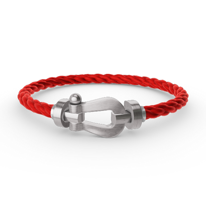 [：Polaidi Jewelry]FORCE LARGE HORSESHOE NO DIAMOND BRACELET SILVER
