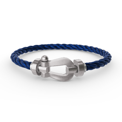 [：Polaidi Jewelry]FORCE LARGE HORSESHOE NO DIAMOND BRACELET SILVER