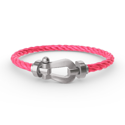 [：Polaidi Jewelry]FORCE LARGE HORSESHOE NO DIAMOND BRACELET SILVER