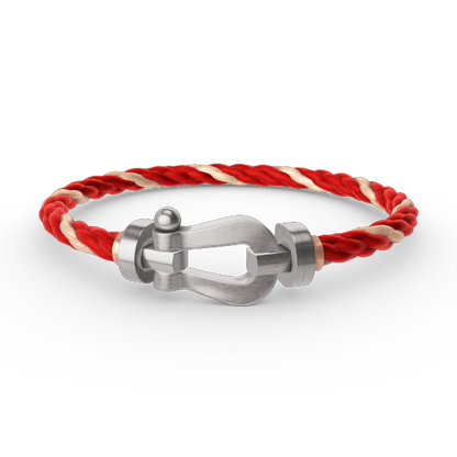 [Polaidi Jewelry]FORCE LARGE HORSESHOE NO DIAMOND BRACELET SILVER