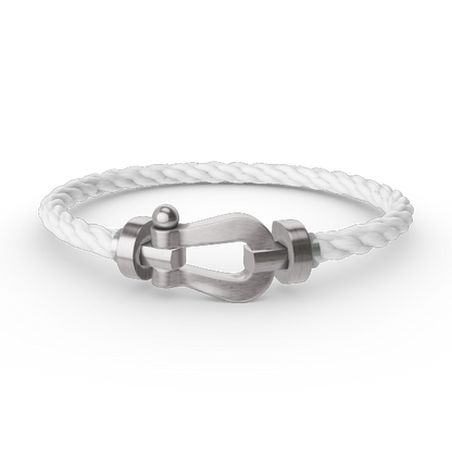 [：Polaidi Jewelry]FORCE LARGE HORSESHOE NO DIAMOND BRACELET SILVER