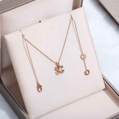 [Polaidi Jewelry]FIOREVER NECKLACE DIAMOND CENTER