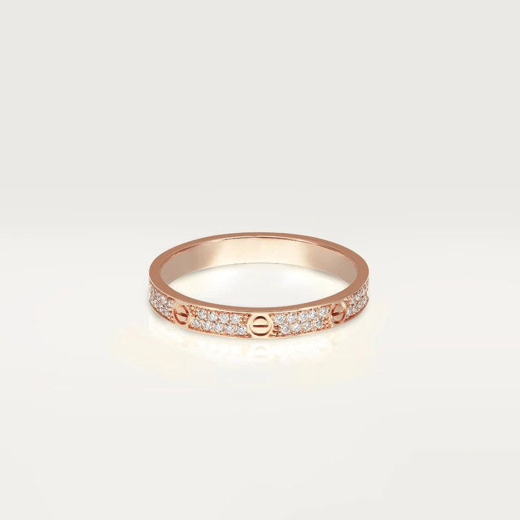 [：Polaidi Jewelry]LOVE RING 2.65MM DIAMOND