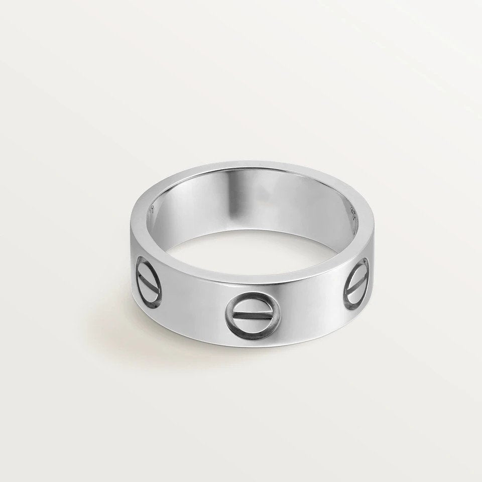 [：Polaidi Jewelry]LOVE RING 5.5MM NO DIAMOND