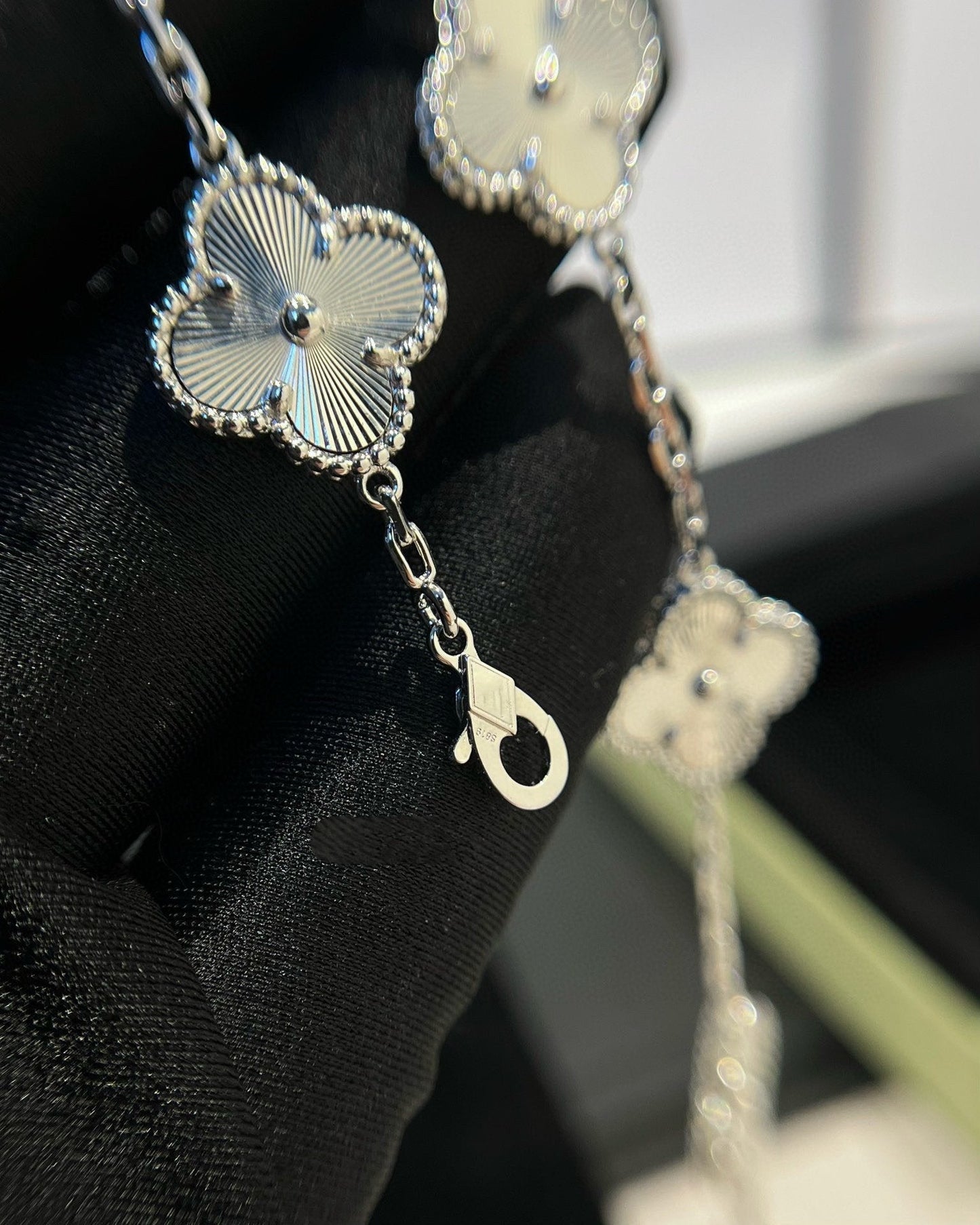 [Polaidi Jewelry] CLOVER 5 MOTIF LASER BRACELET COLLECTION